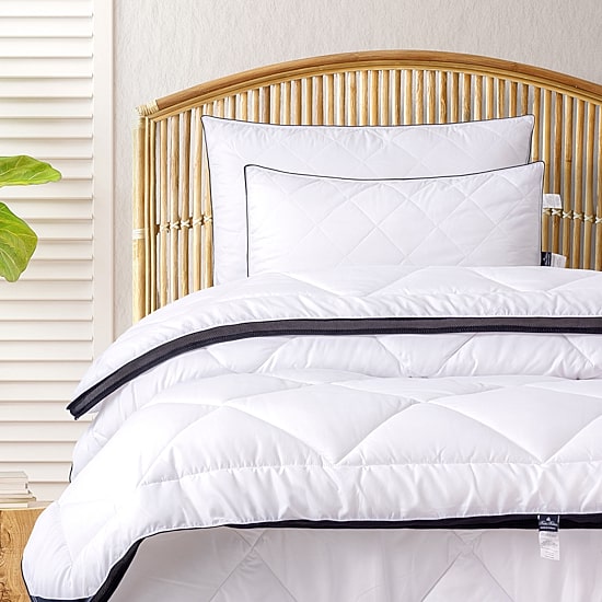 Depera Home Turkish Cotton Medium Density Bed Pillow