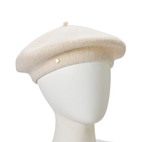 Liz Claiborne Wool Womens Beret In Beige