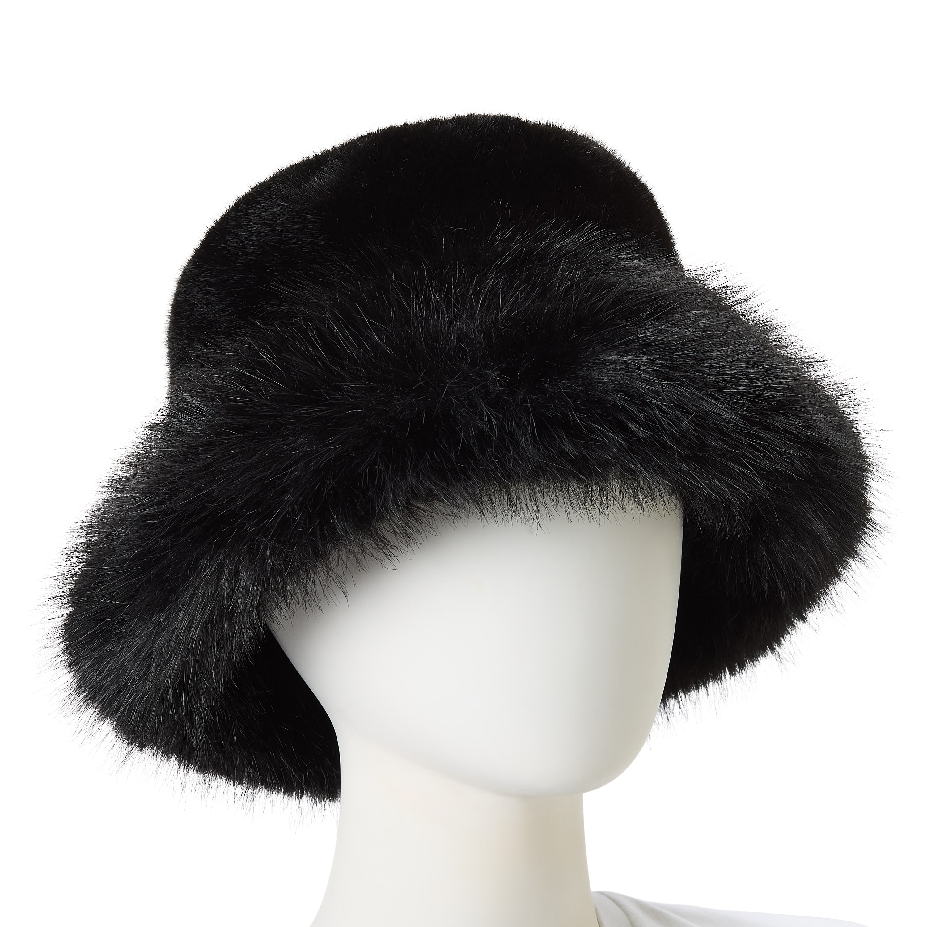 Mixit Faux Fur Womens Bucket Hat