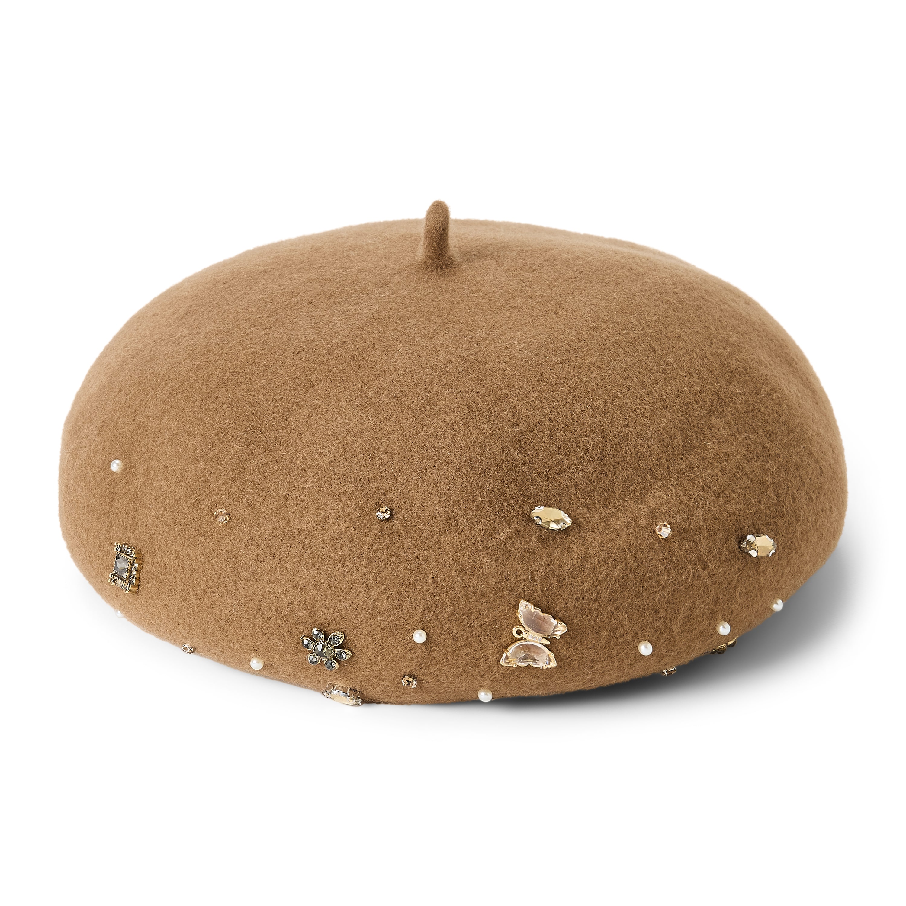 Liz Claiborne Embellished Womens Beret