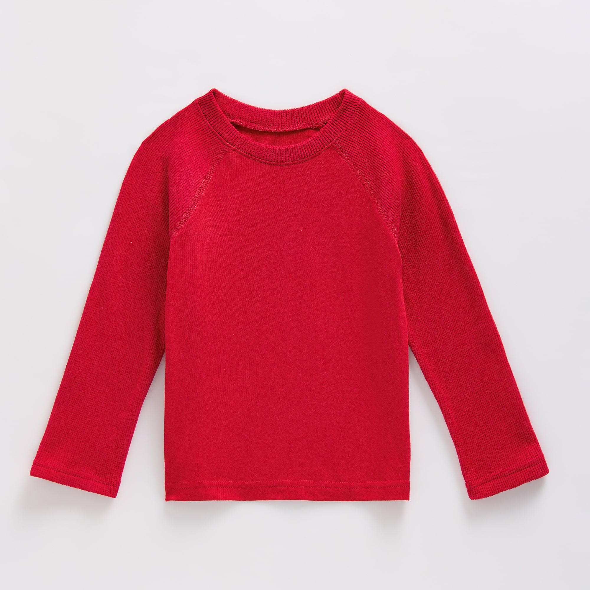 Okie Dokie Toddler Boys Sensory Friendly Round Neck Long Sleeve Adaptive T-Shirt