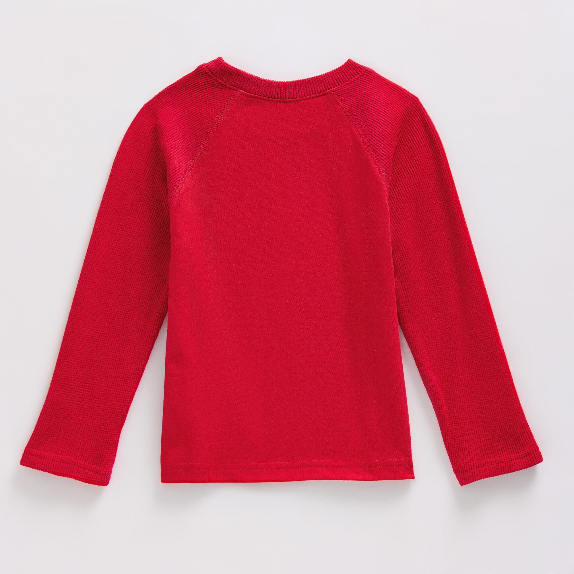 Okie Dokie Toddler Boys Sensory Friendly Round Neck Long Sleeve Adaptive T-Shirt