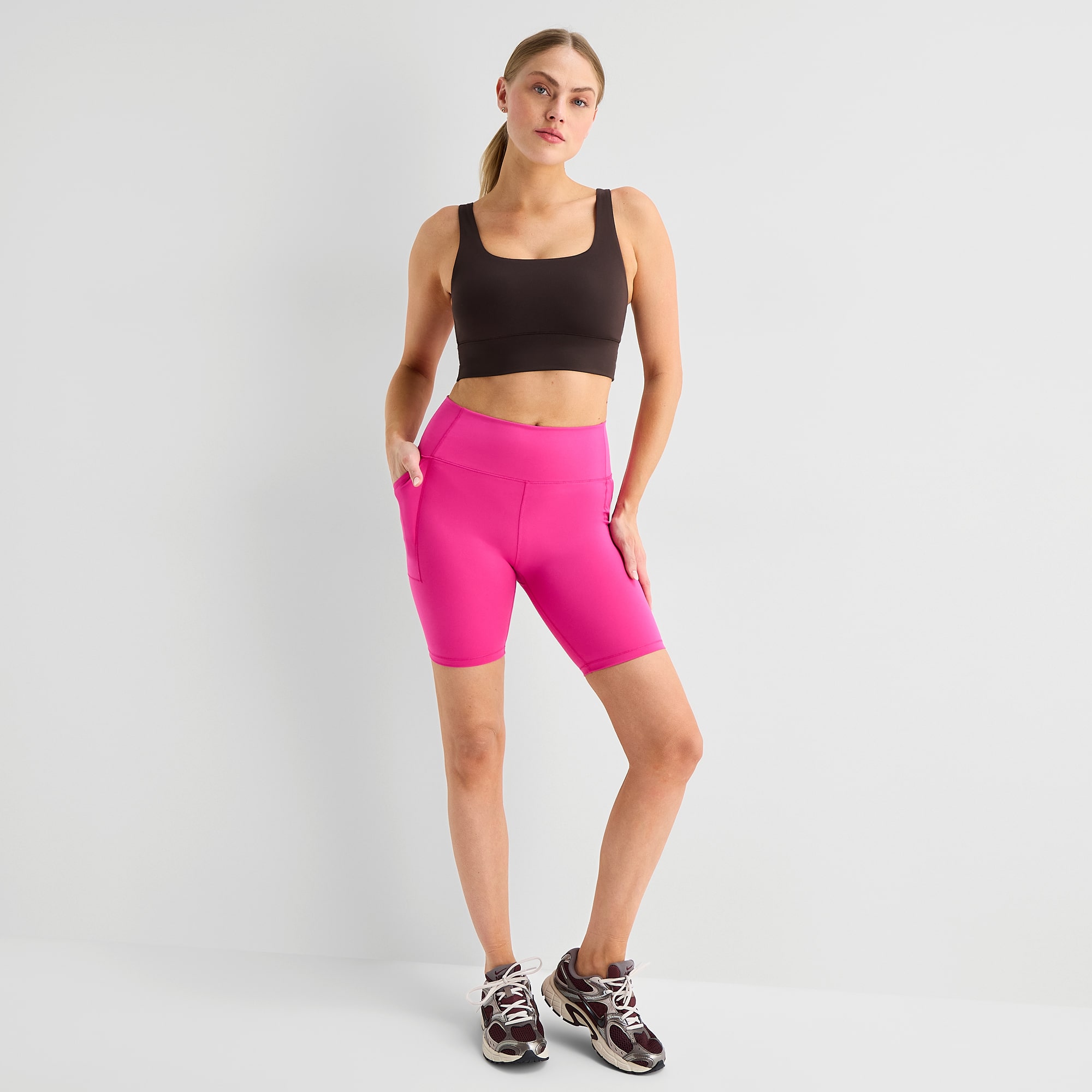 Xersion EverUltra™ Womens Medium Support Long Line Bra