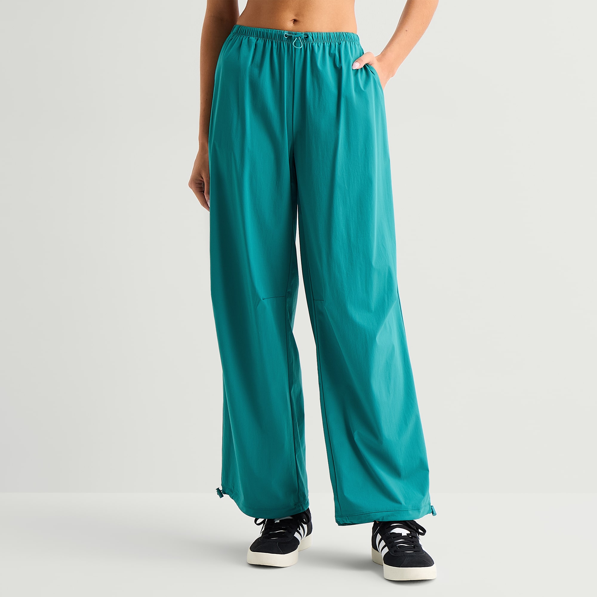Xersion Womens Wide Leg Low Rise Regular Fit Sweatpant