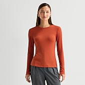Worthington Womens Long Sleeve Crew Neck T-Shirt