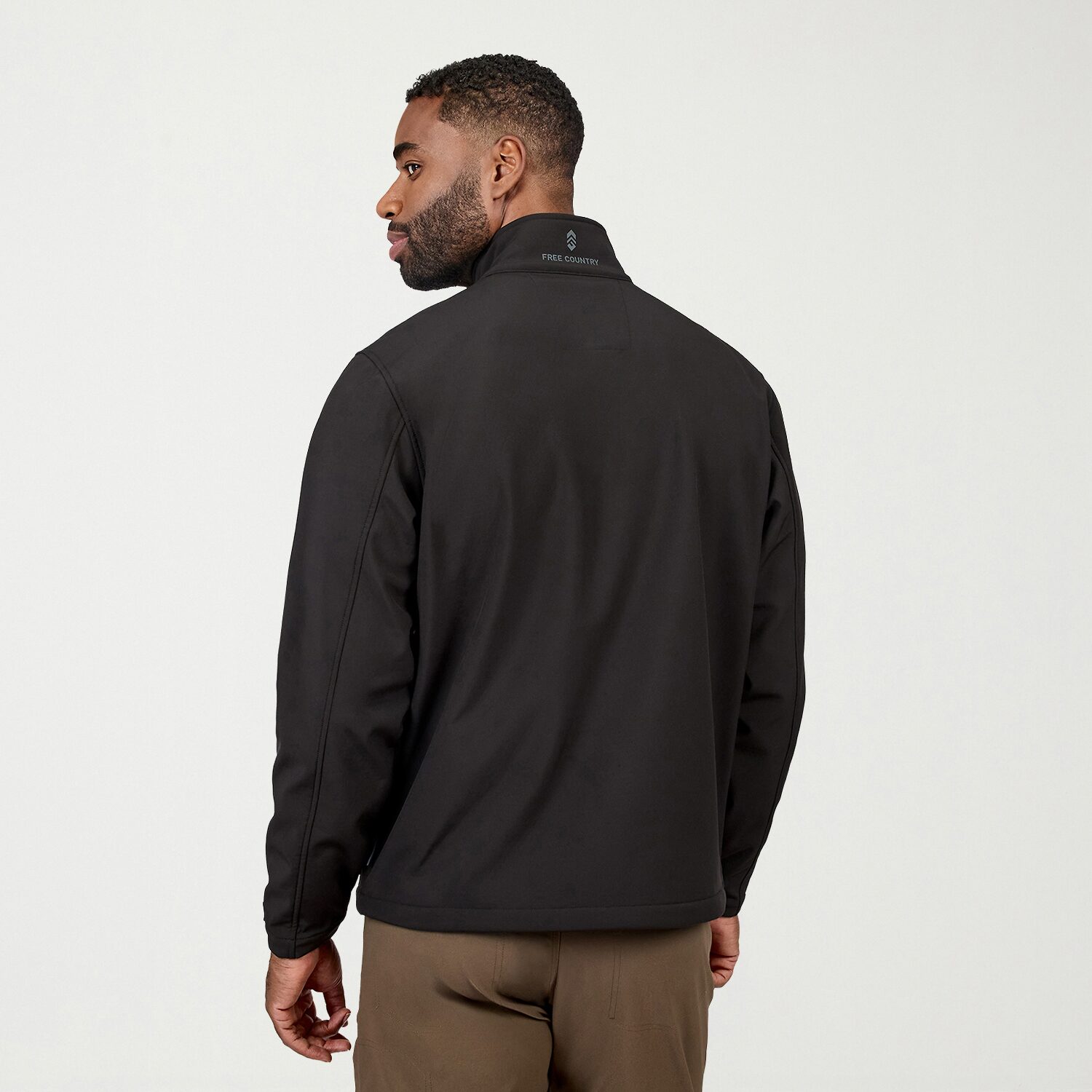 Free Country Mens Water Resistant Midweight Big and Tall Softshell Jacket