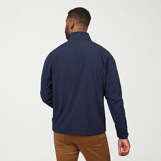 Free Country Mens Water Resistant Midweight Big and Tall Softshell Jacket