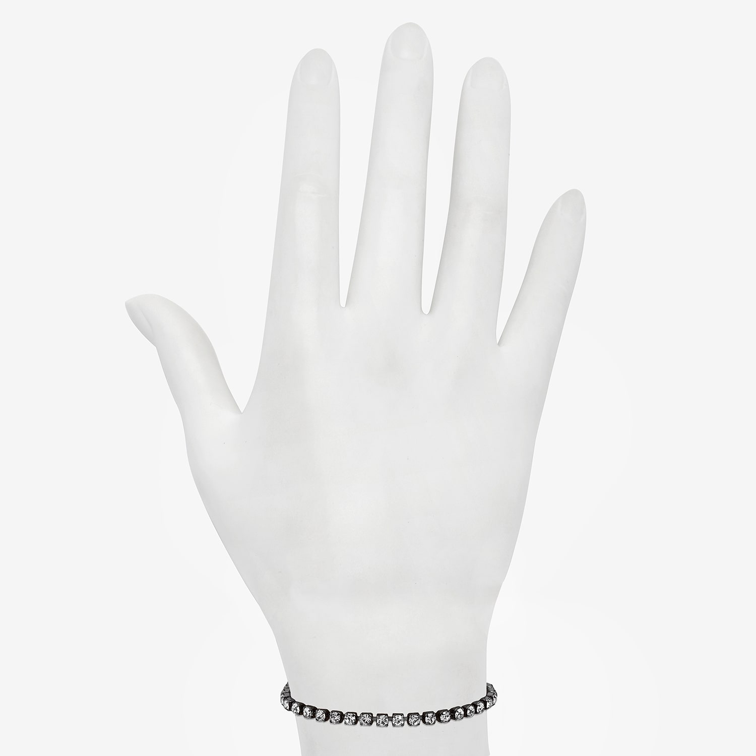 Bijoux Bar Womens 7 Inch Solid Link Chain Bracelet