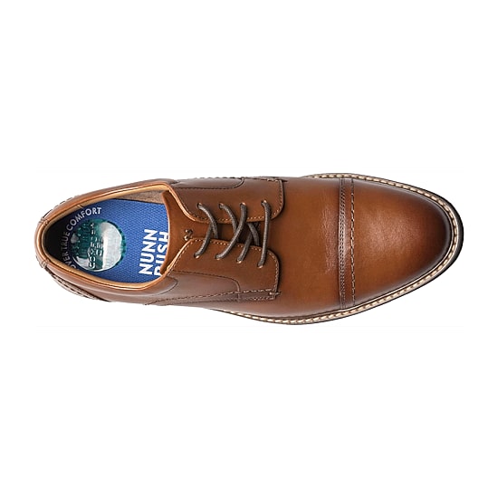 Nunn Bush Mens Cap Oxford Shoes Wide Width