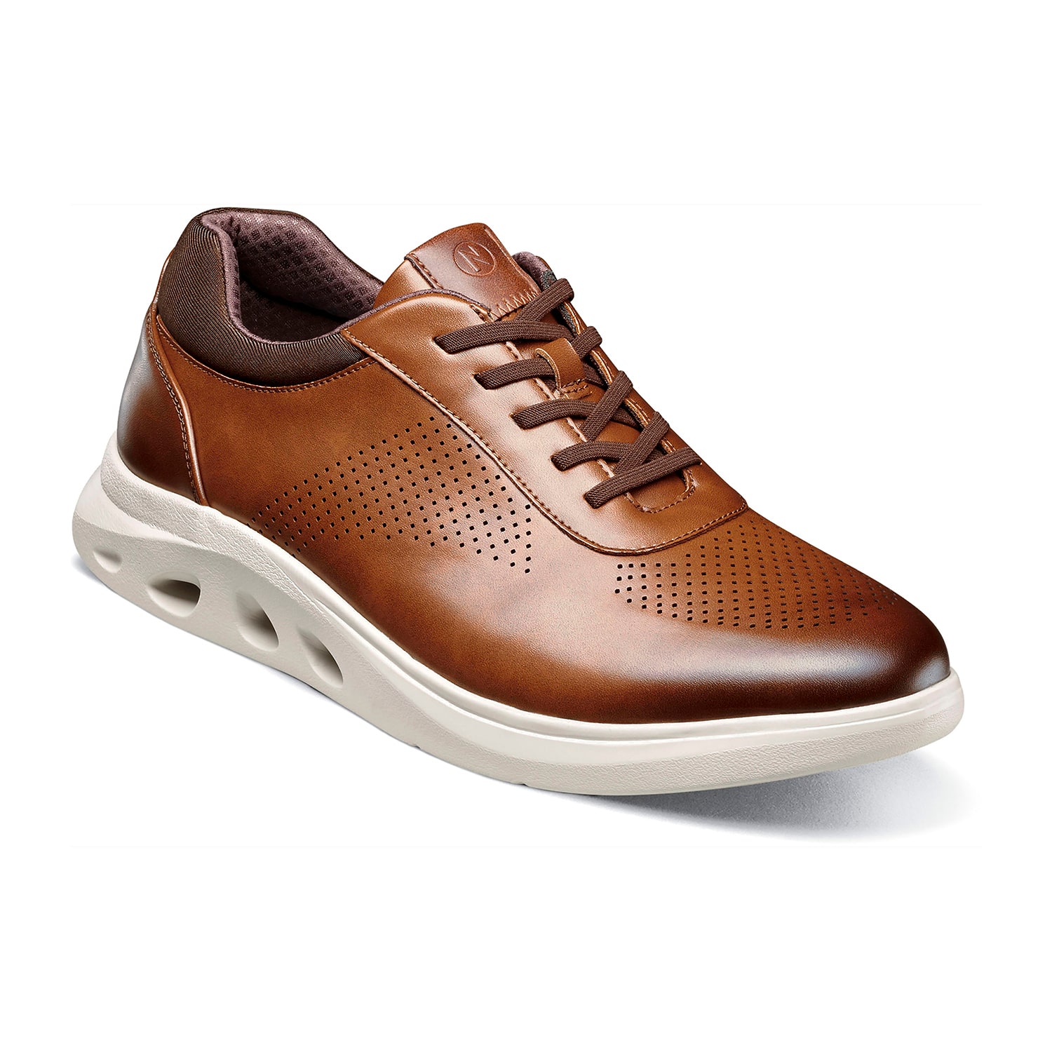 Nunn Bush Ponte Perforatid Sneaker Mens Sneakers