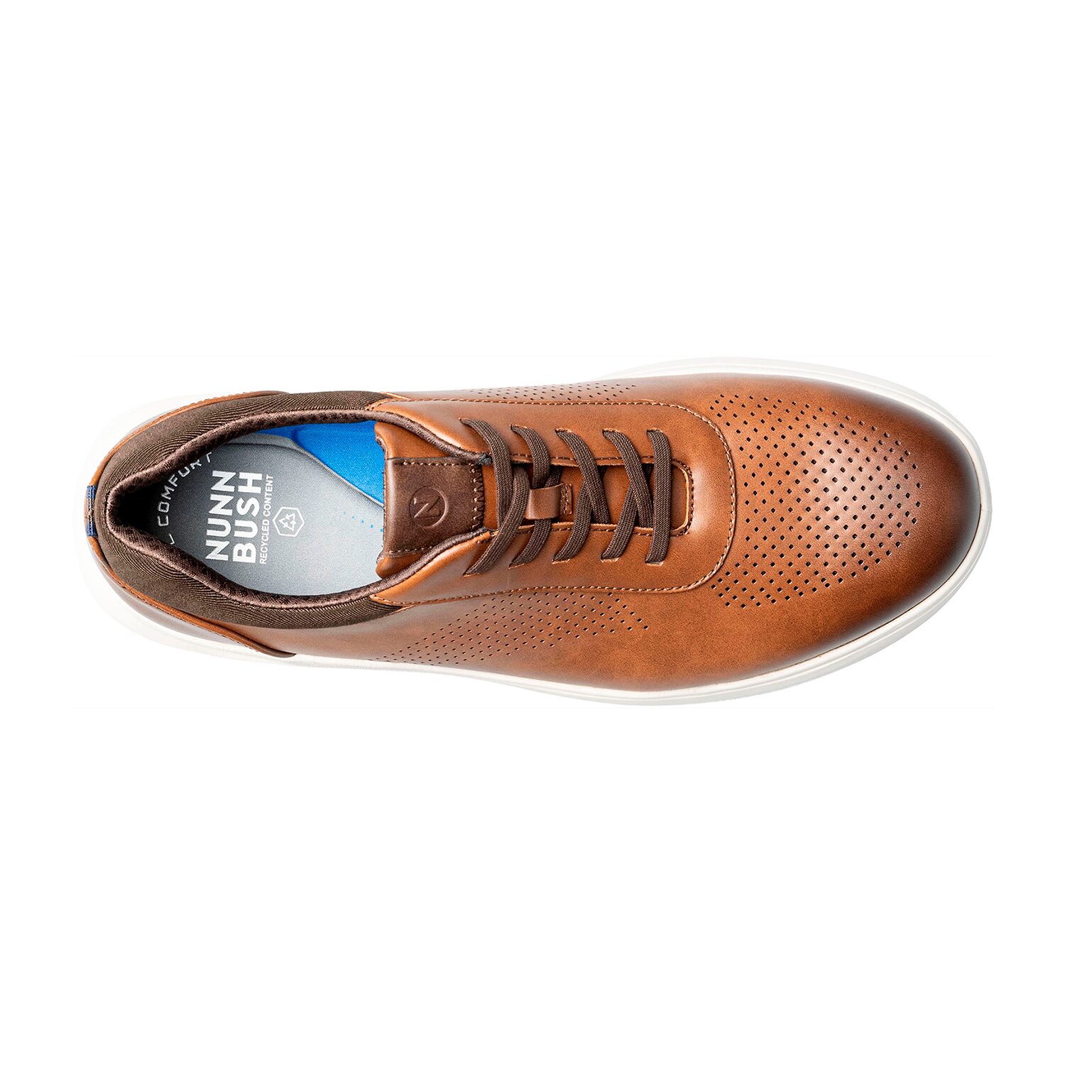 Nunn Bush Ponte Perforatid Sneaker Mens Sneakers