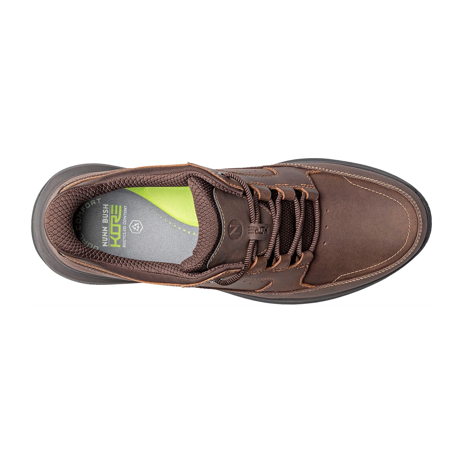Nunn Bush Kore Taz Ez Hands Free Oxford Mens Walking Shoes
