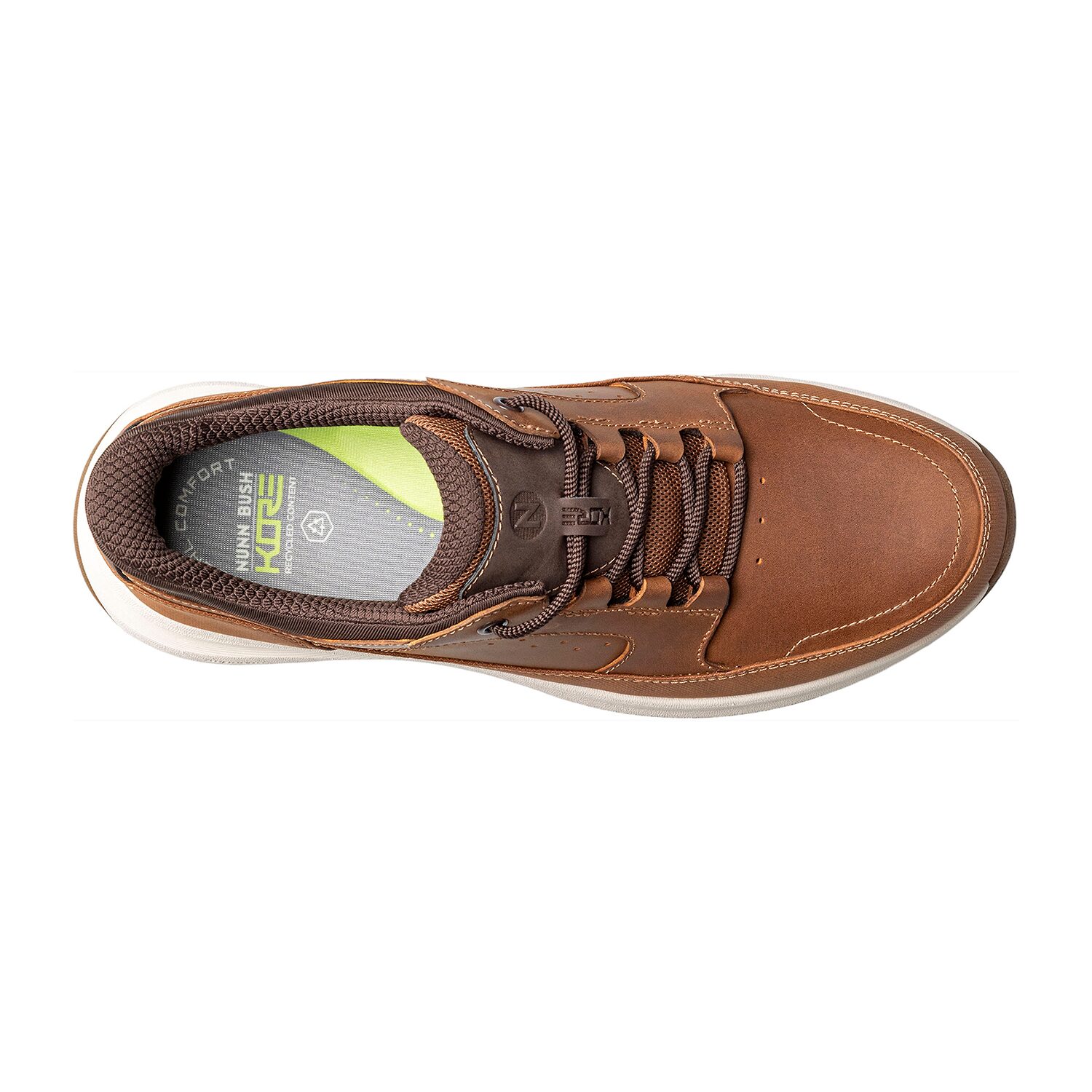 Nunn Bush Kore Taz Ez Hands Free Oxford Mens Walking Shoes