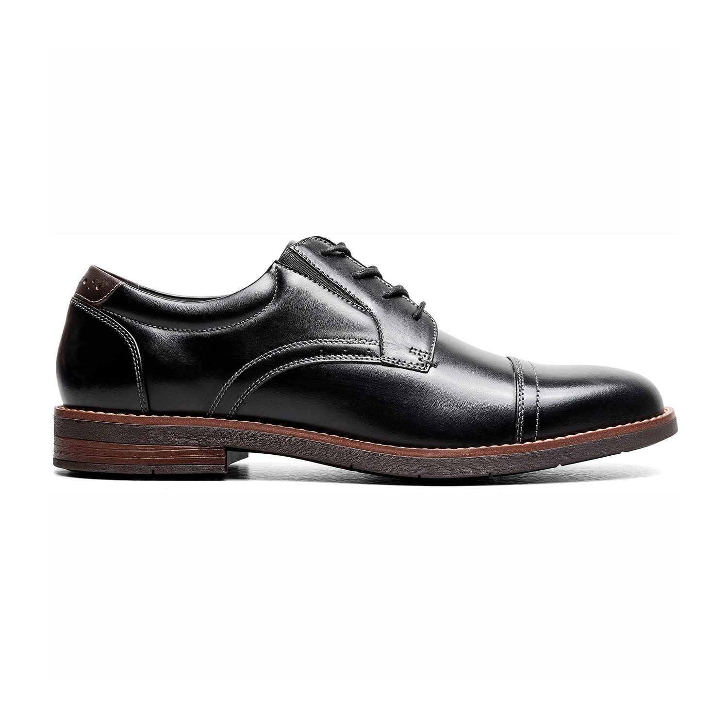 Nunn Bush Fitz Flex Cap Toe Oxford Mens Shoes