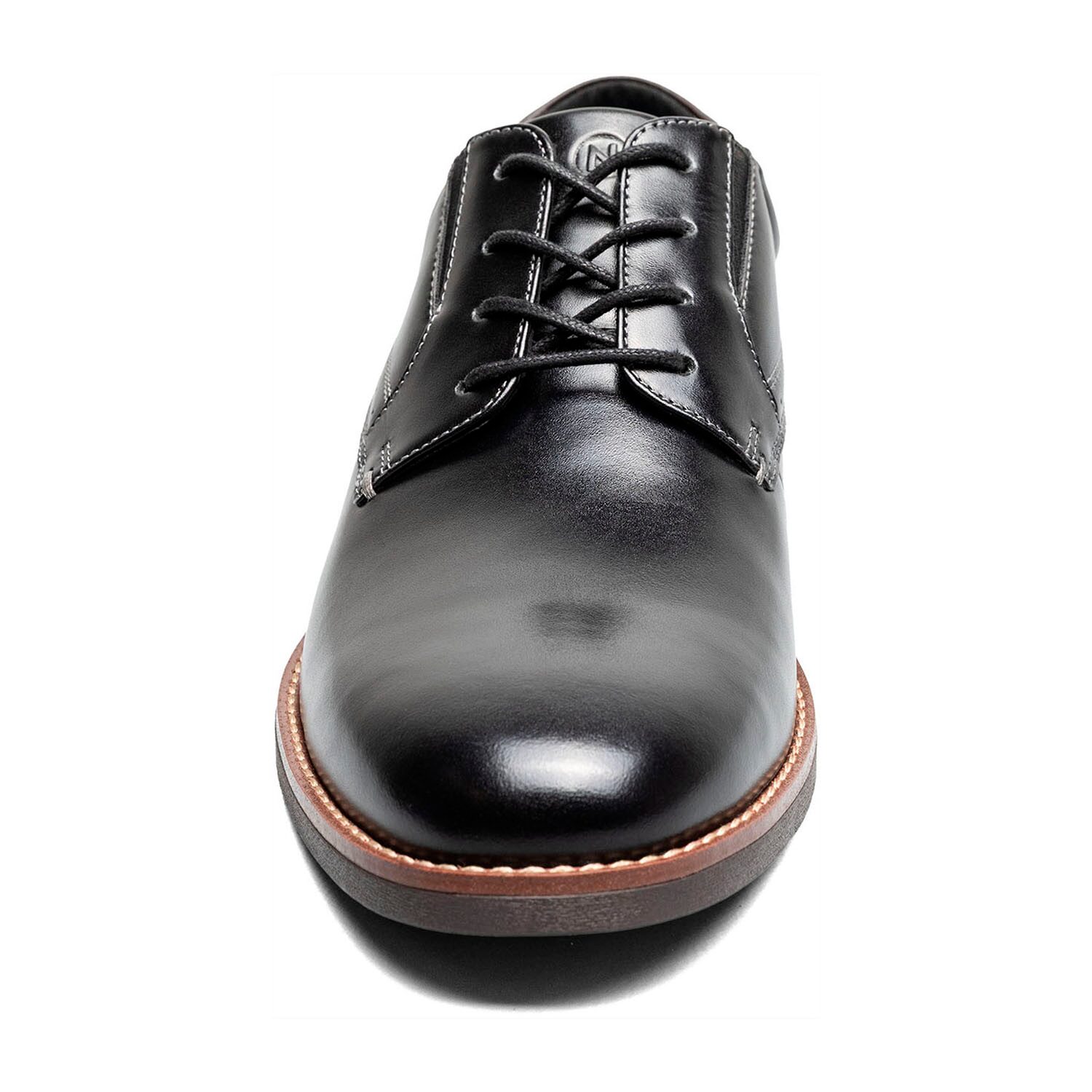 Nunn Bush Fitz Flex Plain Toe Oxford Mens Round Shoes