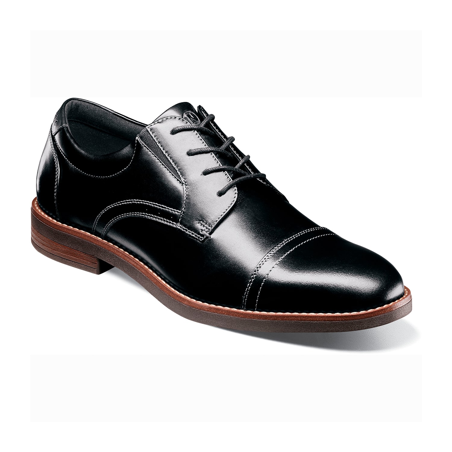 Nunn Bush Fitz Flex Cap Toe Oxford Mens Shoes