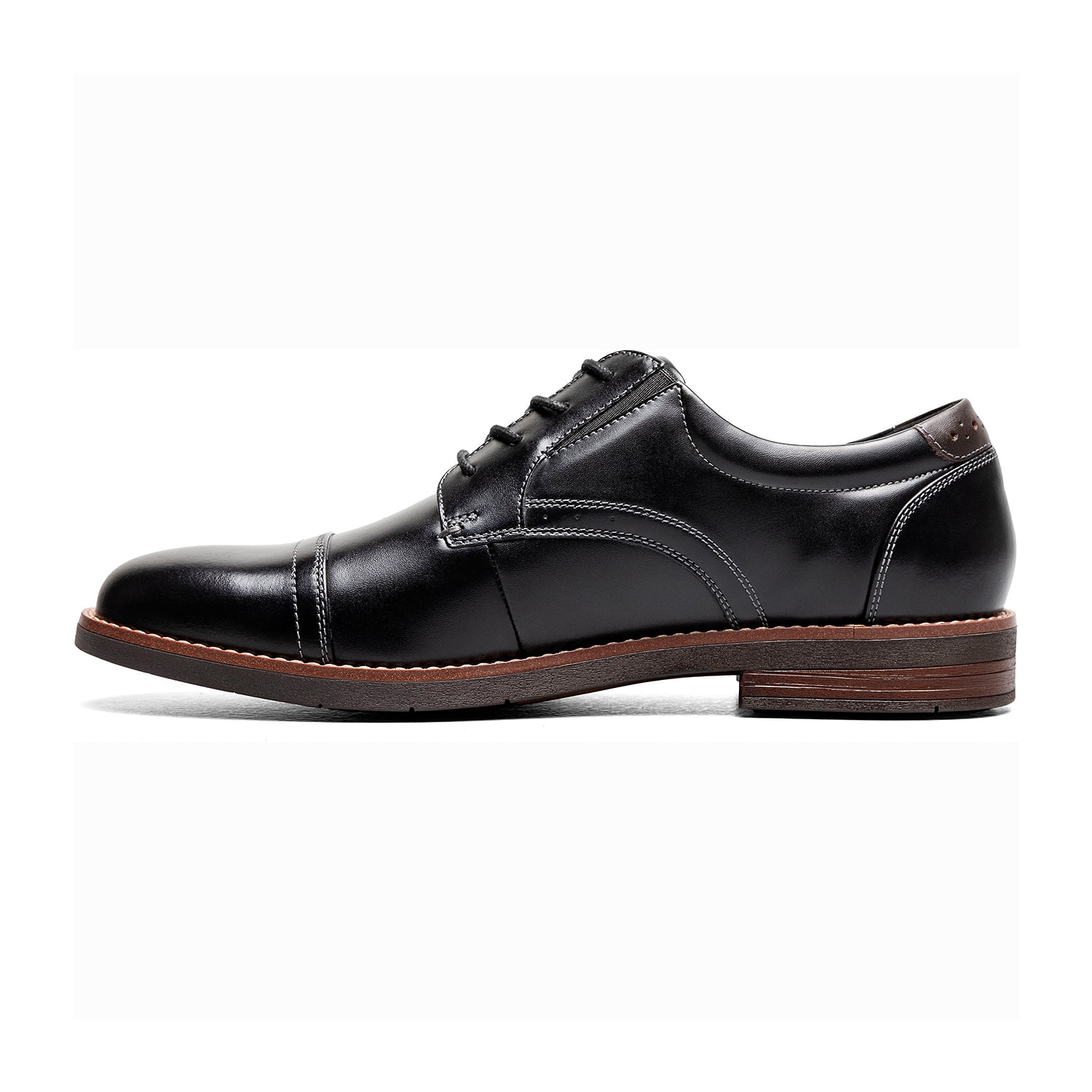 Nunn Bush Fitz Flex Cap Toe Oxford Mens Shoes