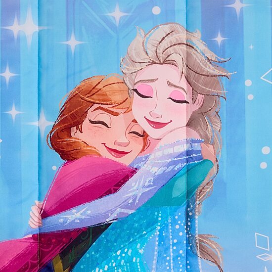 Disney Collection Sparkle Snowland Frozen Comforter