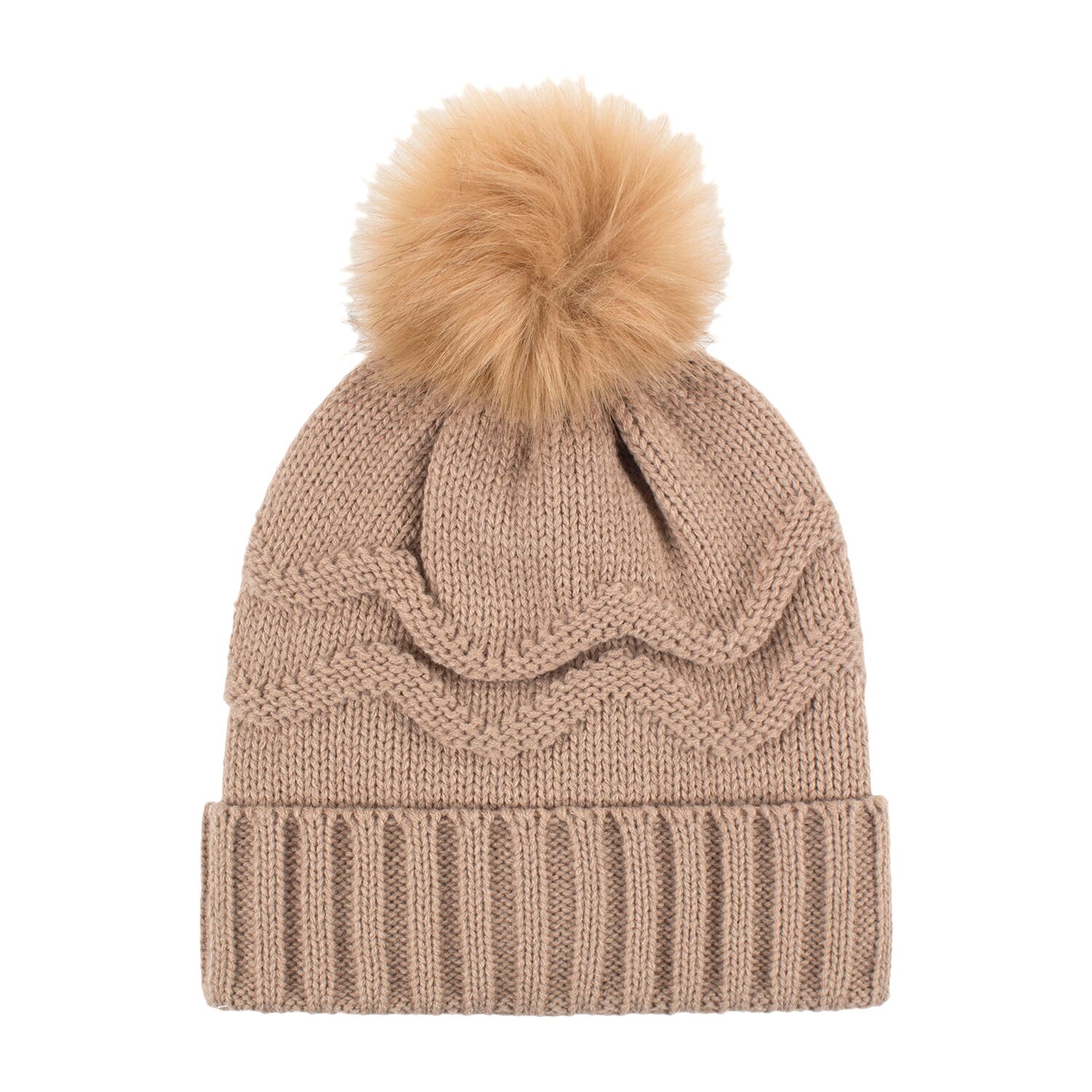 Heat Holders  Courtney Roll Womens Pom Beanie