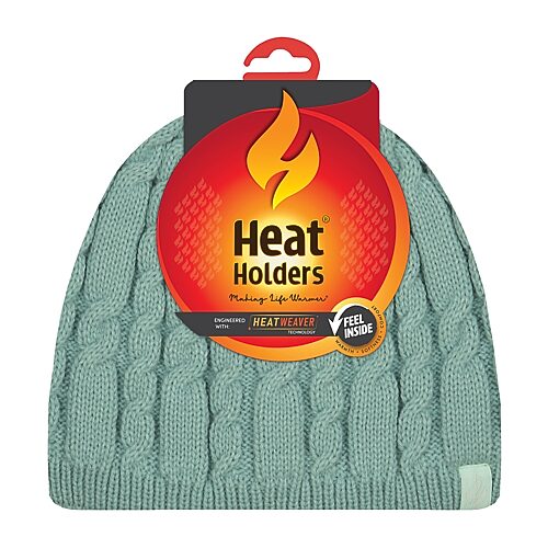 Heat Holders Alesund Solid Womens Beanie In Blue