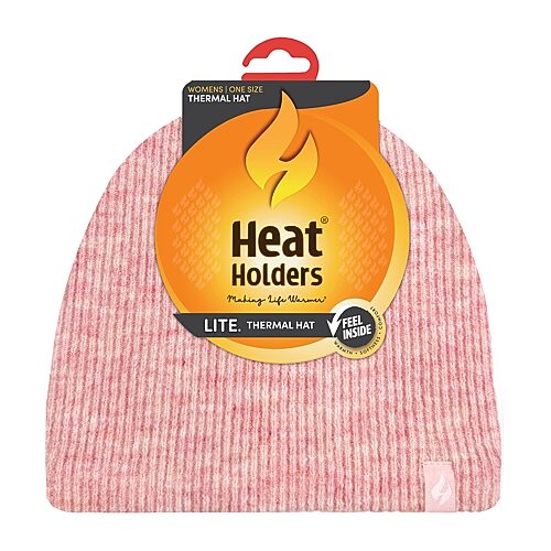 Heat Holders Lite Collette Womens Beanie In Pink