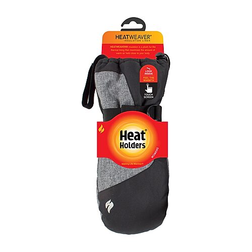 Heat Holders Sierra Mittens In Black