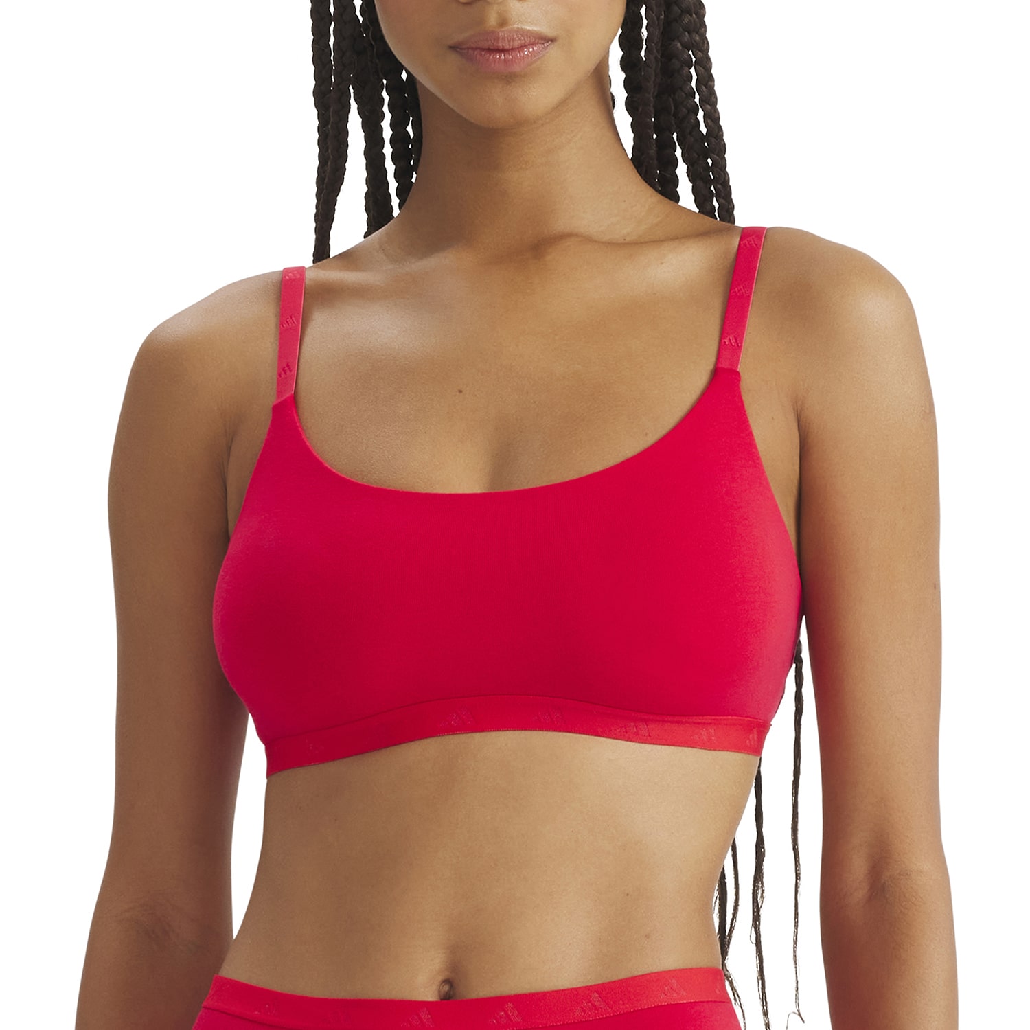 Adidas Cotton Scoop Bralette-4A0193