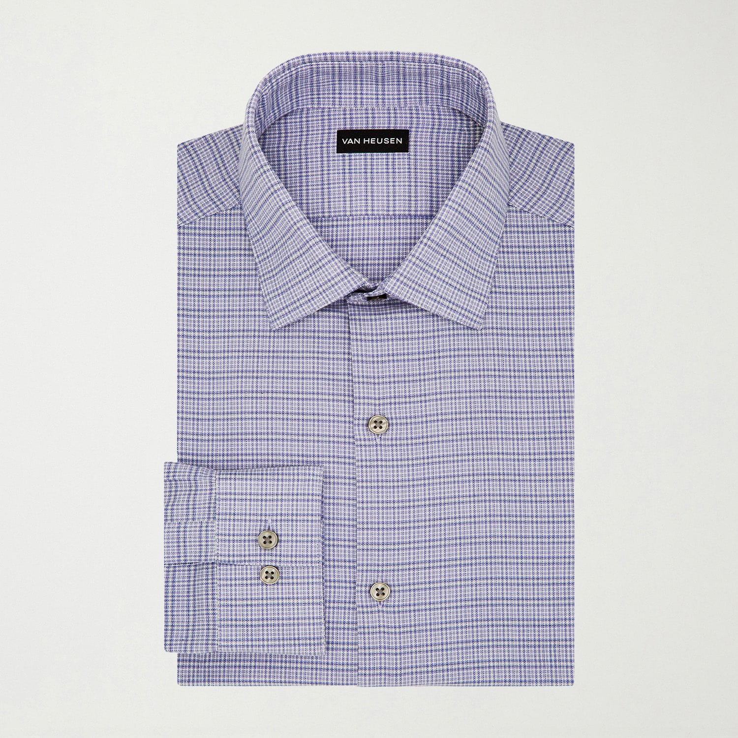 Van Heusen Comfort Performance Mens Slim Fit Long Sleeve Dress Shirt