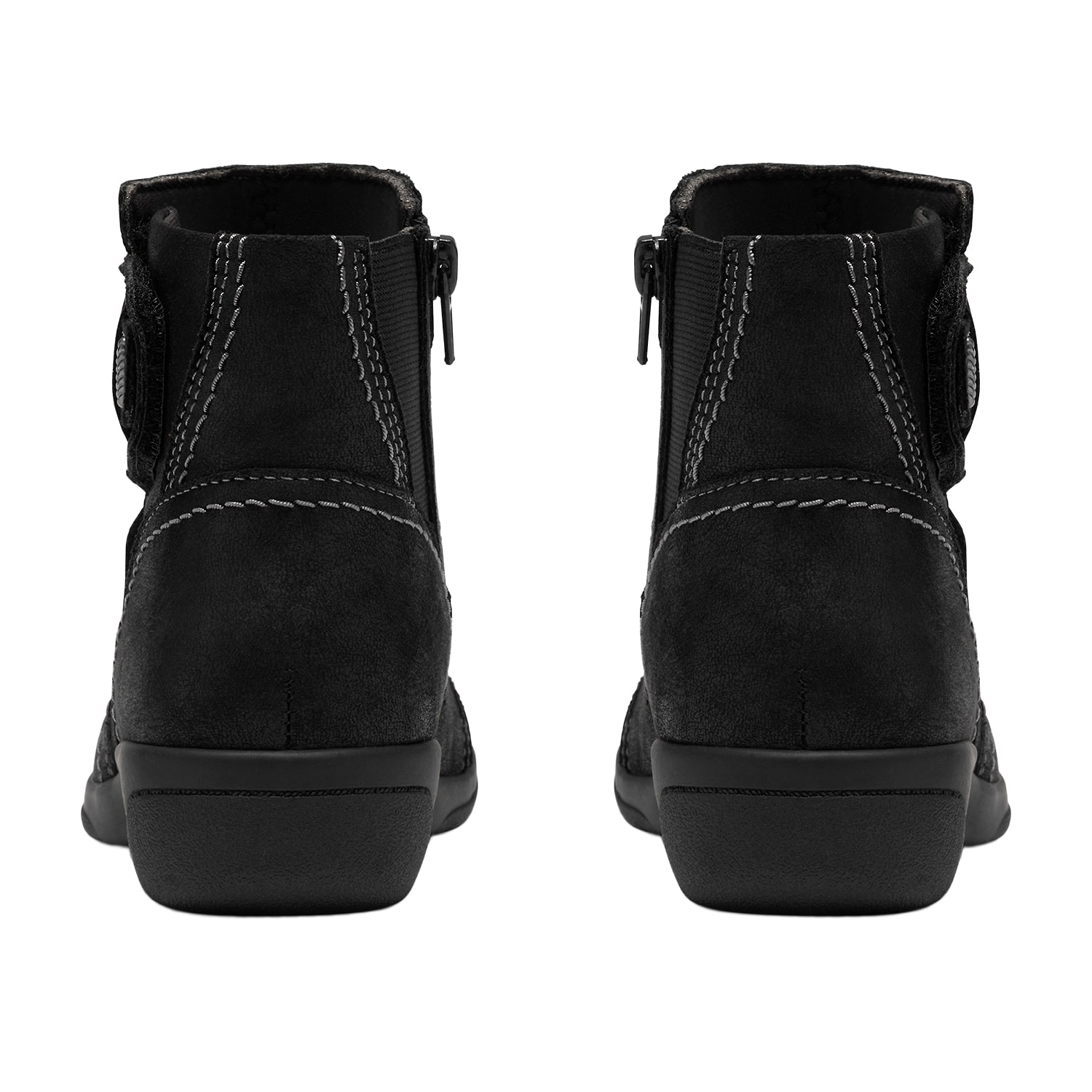Clarks Womens Cheyn Piper Flat Heel Chelsea Boots