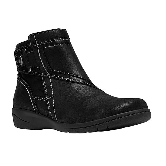 Clarks Womens Cheyn Piper Flat Heel Chelsea Boots