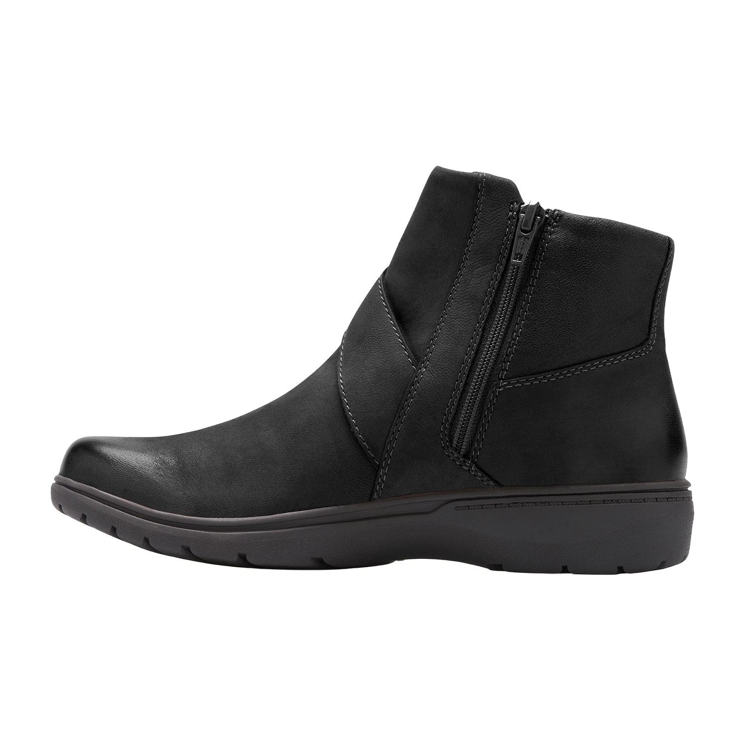 Clarks Womens Carleigh Angie Flat Heel Chelsea Boots