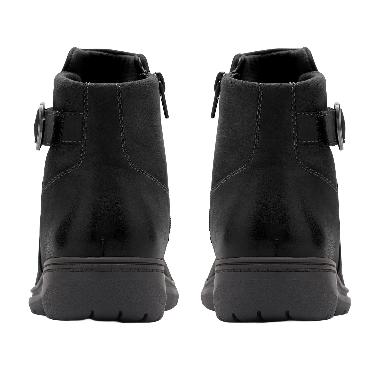 Clarks Womens Carleigh Angie Flat Heel Chelsea Boots