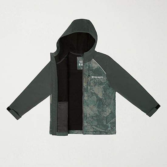 Free Country Little & Big Kid Boys Midweight Softshell Jacket