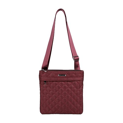 Julia Buxton Nylon Crossbody Bag In Red