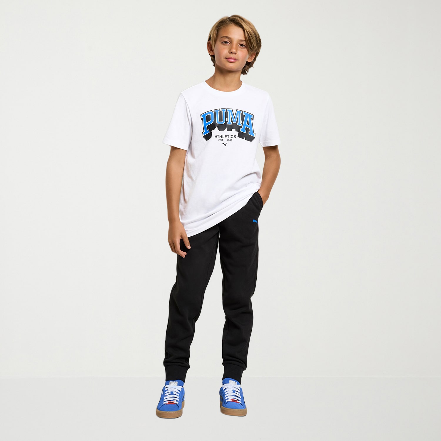 PUMA Big Kid Boys Fleece 3-pc. Pant Set