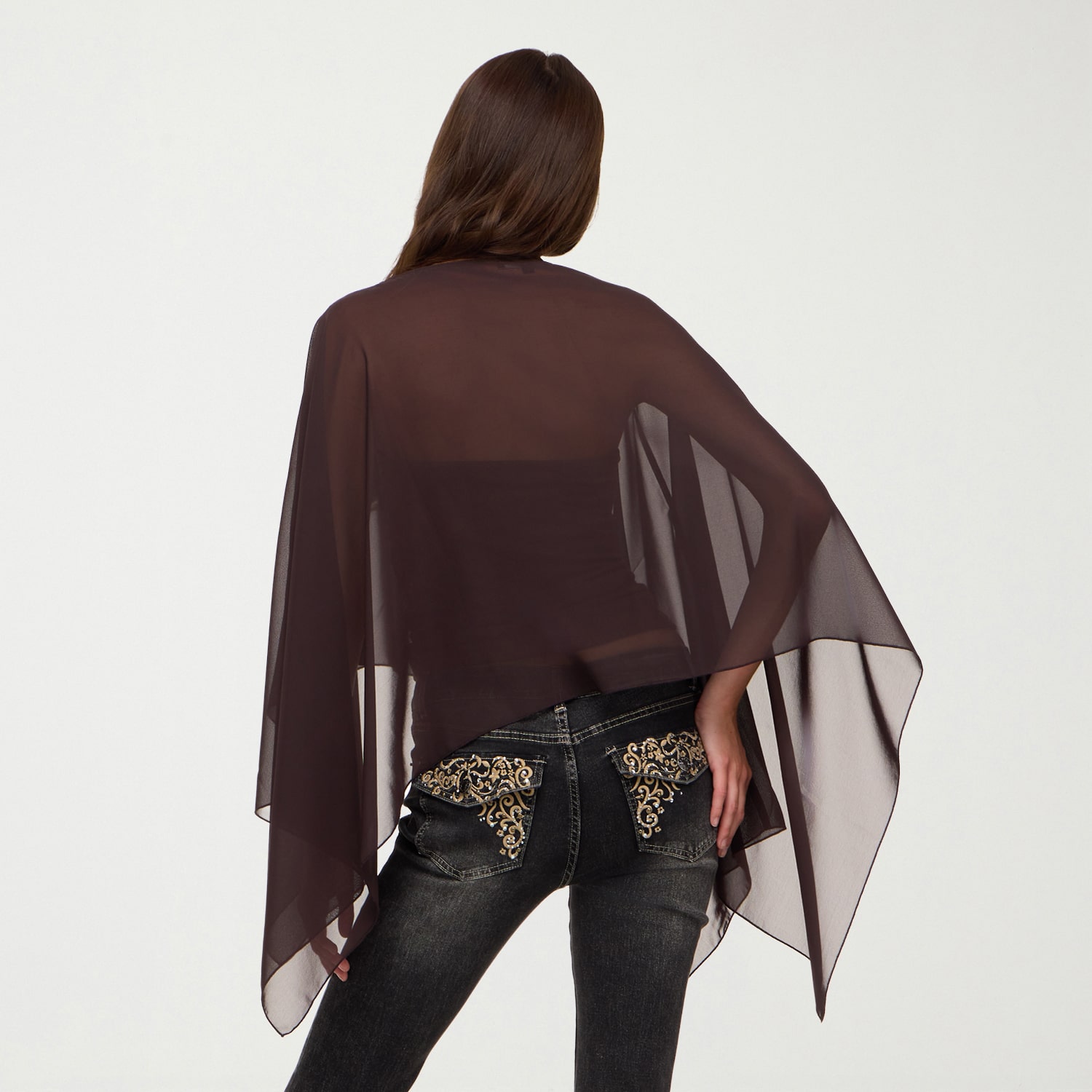 Forever 21 Womens Juniors Sleeveless Poncho