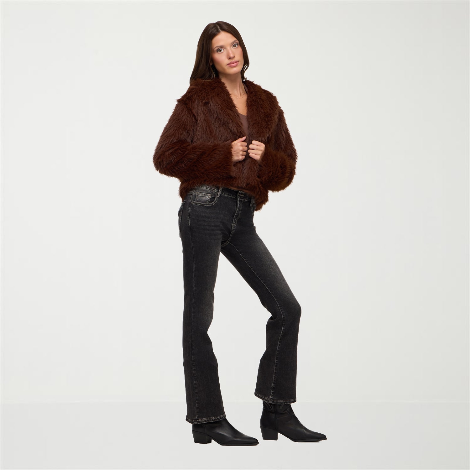Forever 21 Womens Juniors Midweight Coat
