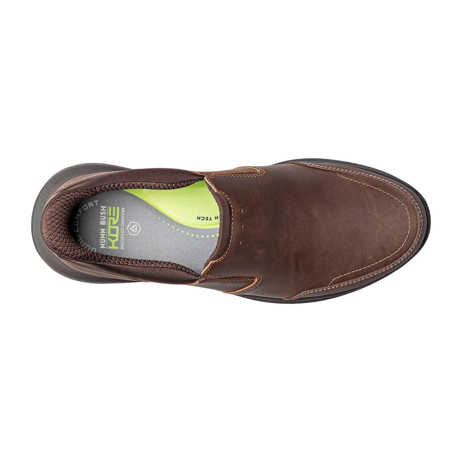 Nunn Bush Kore Taz Ez Hands Free Slip On Mens Moc Slip-On Shoe