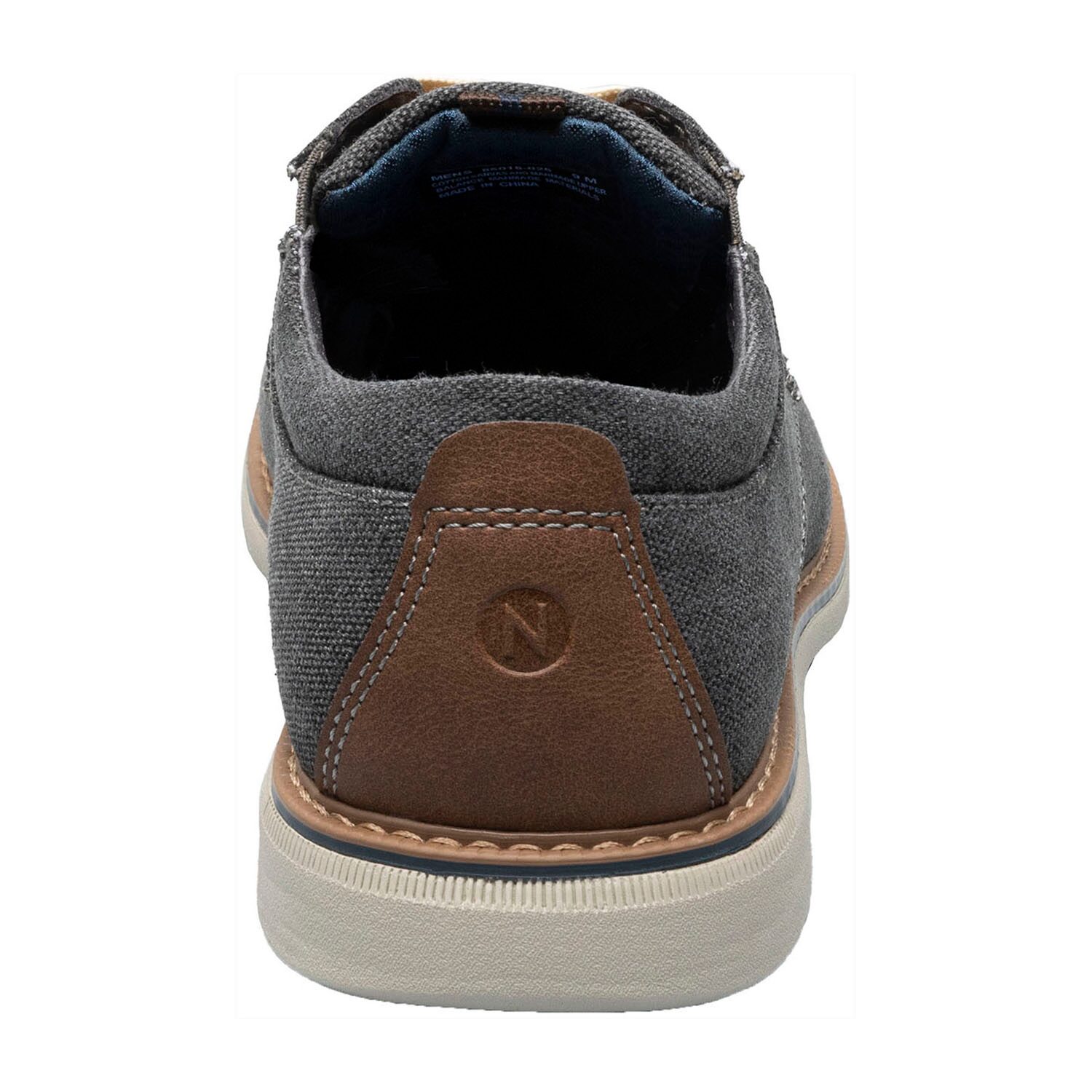 Nunn Bush Otto Canvas Plain Toe Oxford Mens Round Shoes Wide Width