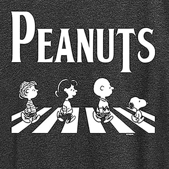Crossing Road Womens Crew Neck Short Sleeve Regular Fit Peanuts Snoopy Graphic T-Shirt