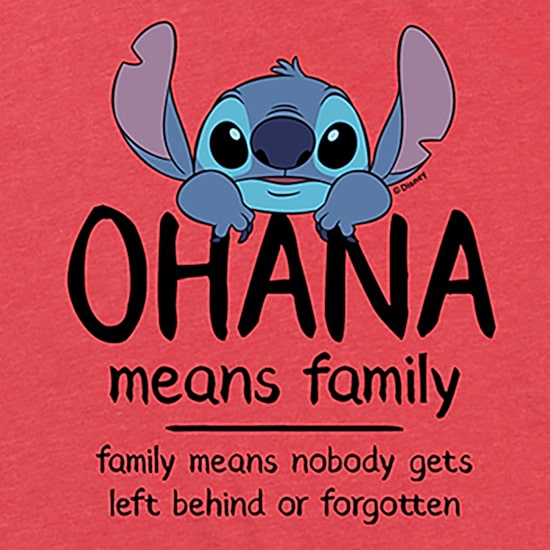 Ohana Womens Crew Neck Short Sleeve Regular Fit Graphic T-Shirt