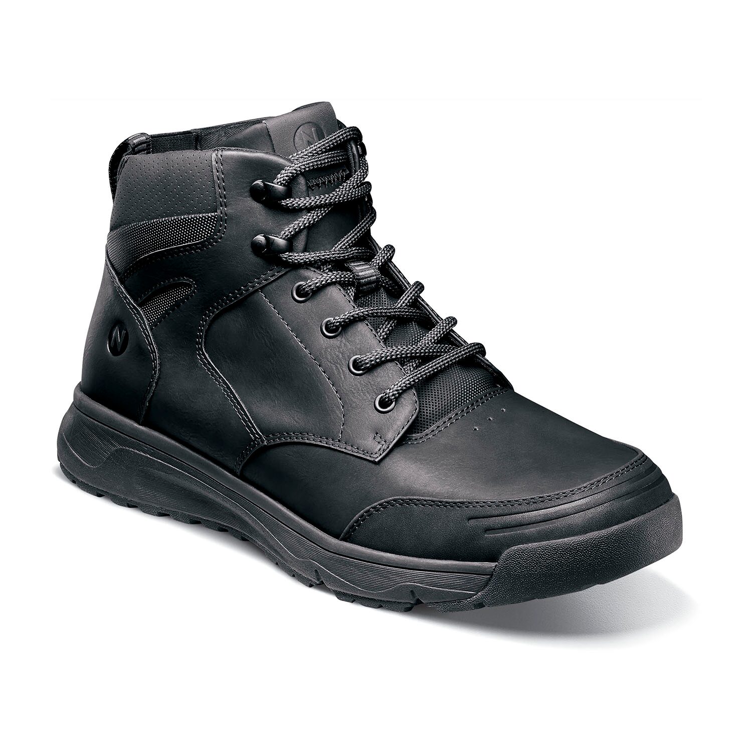Nunn Bush Mens Sedona Moc Toe Boot Flat Heel Lace Up Boots