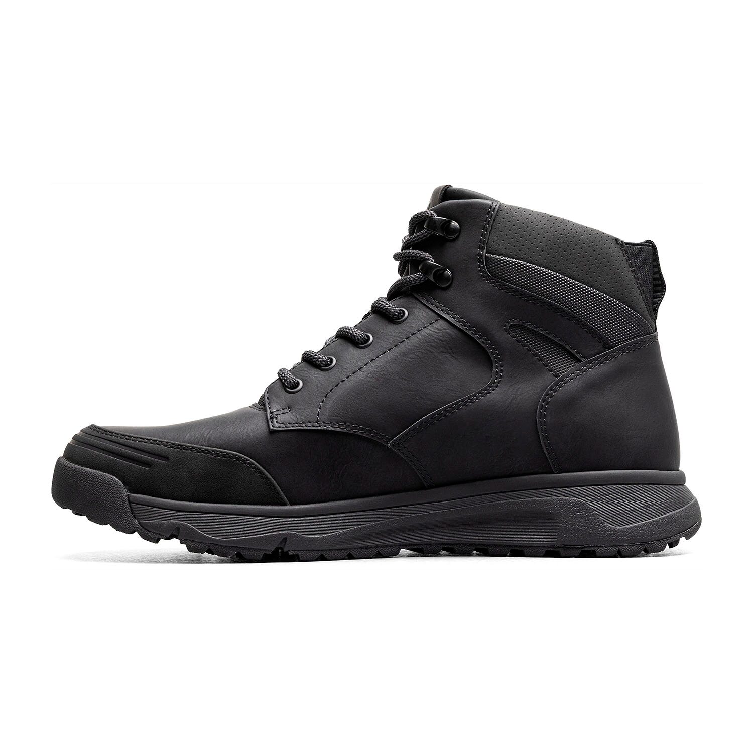 Nunn Bush Mens Sedona Moc Toe Boot Flat Heel Lace Up Boots