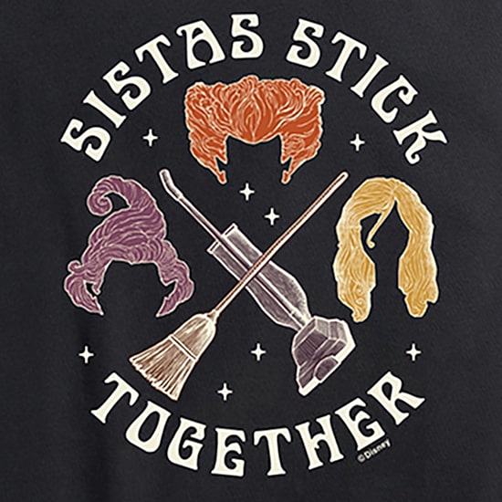 Womens Crew Neck Short Sleeve Regular Fit Hocus Pocus Graphic T-Shirt