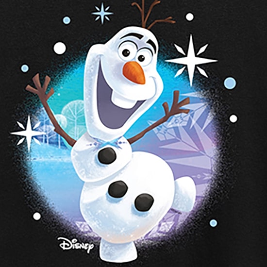 This Snowman Can Womens Crew Neck Short Sleeve Regular Fit Frozen Olaf Graphic T-Shirt