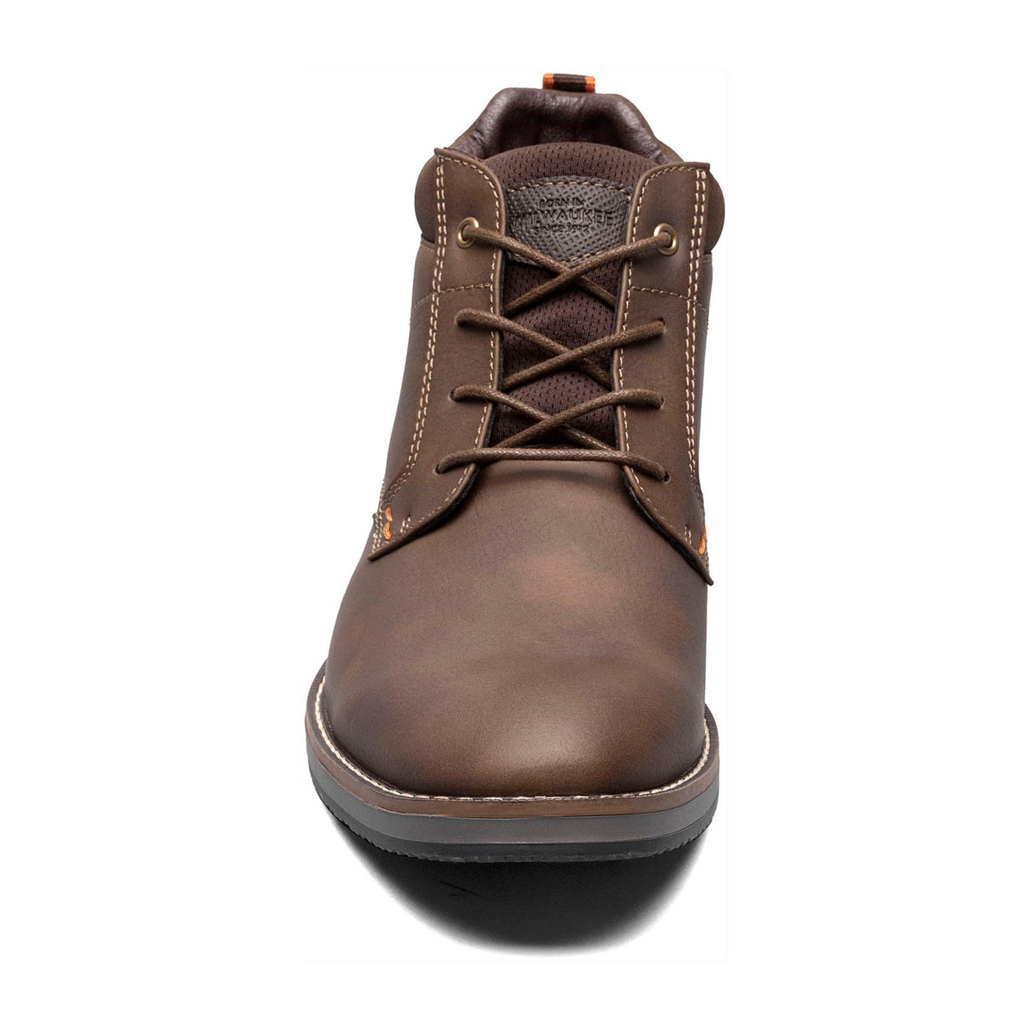Nunn Bush Mens Circuit Plain Toe Flat Heel Chukka Boots Wide Width