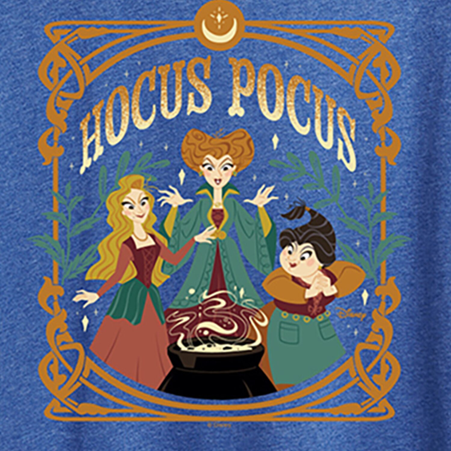 Hocus Pocus Nouveau Womens Crew Neck Short Sleeve Regular Fit Graphic T-Shirt