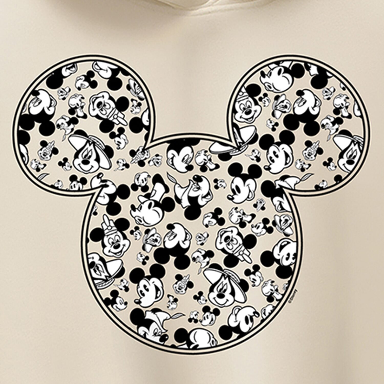 Meta Womens Long Sleeve Mickey Mouse Hoodie