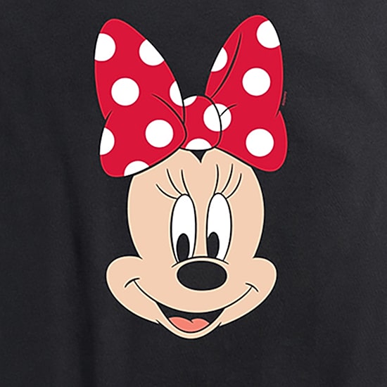 Womens Crew Neck Short Sleeve Regular Fit Minnie Mouse Graphic T-Shirt