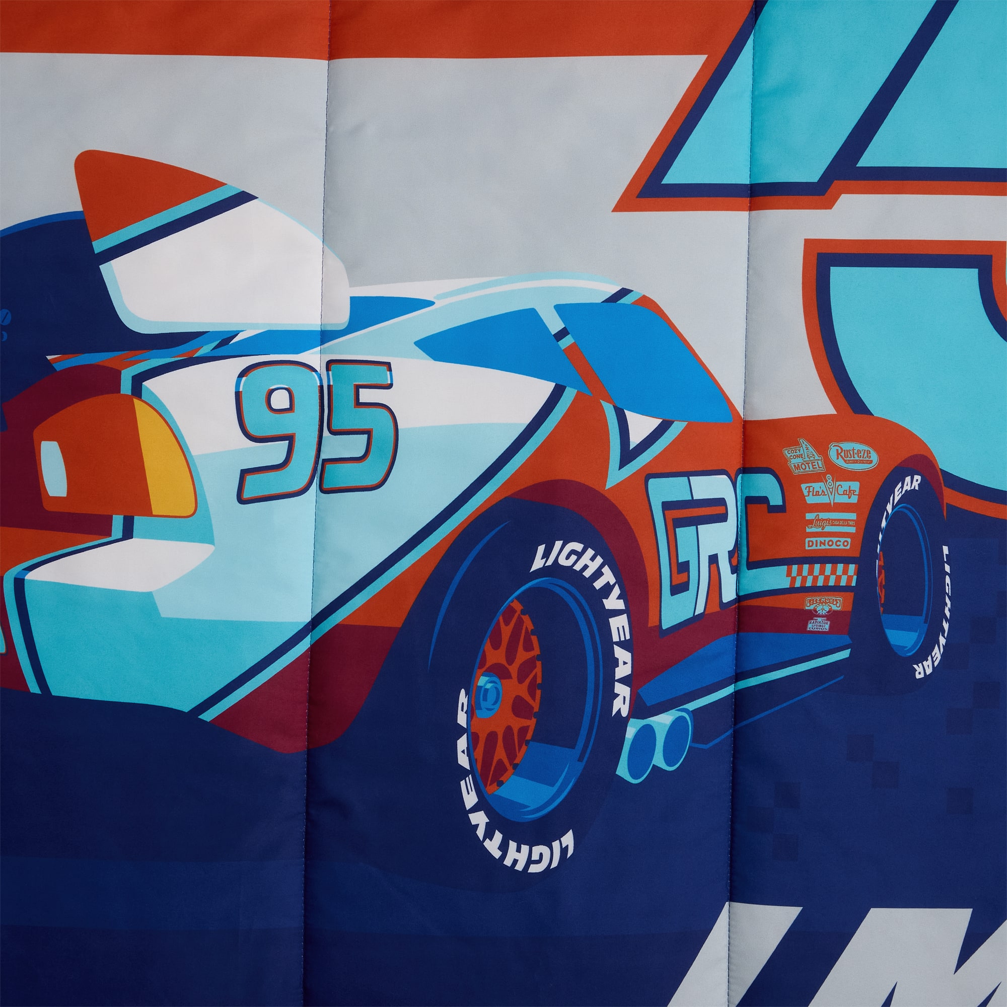Disney Collection Global Racers Cup Cars Comforter